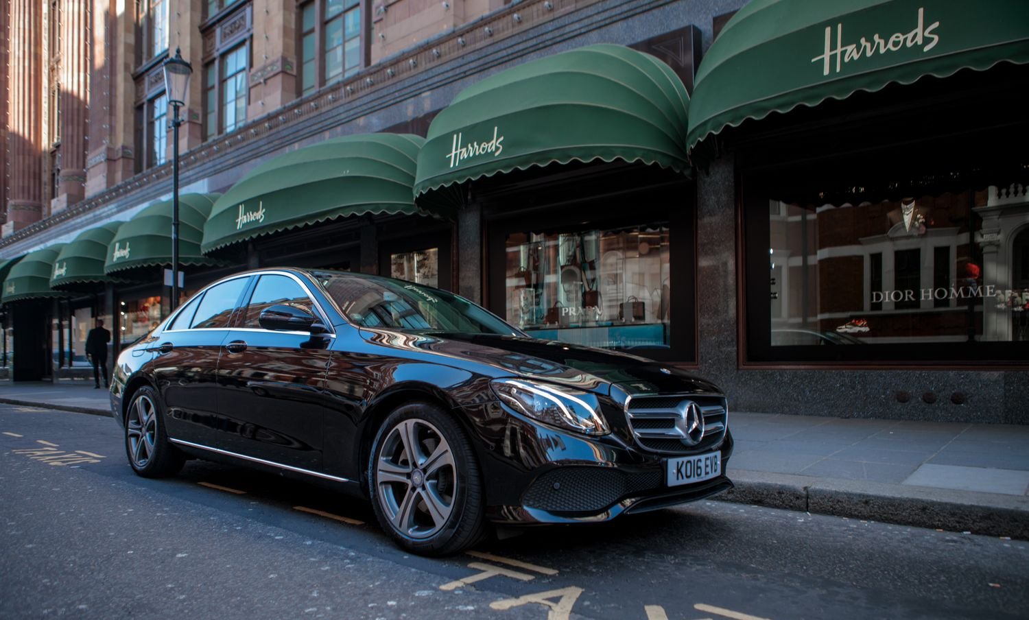 Mercedes-Benz e class в Лондоне