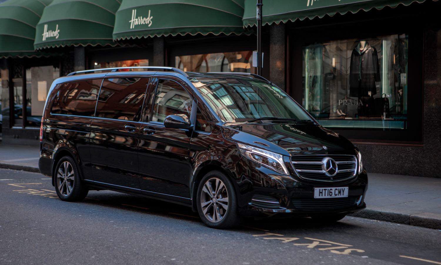 Mercedes-Benz V class в Лондоне